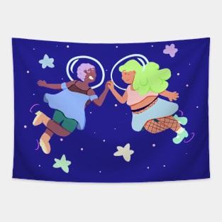 Queer in Space Tapestry