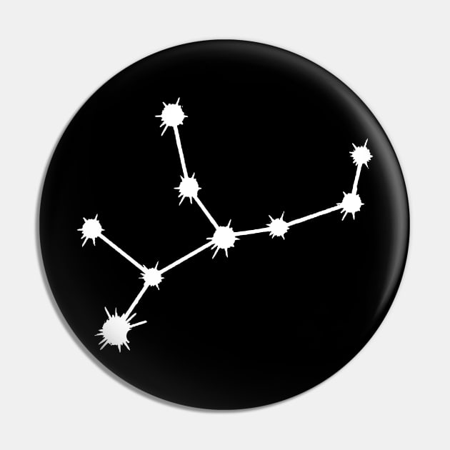 Virgo Constellation Pin by Scrap Heap Shop