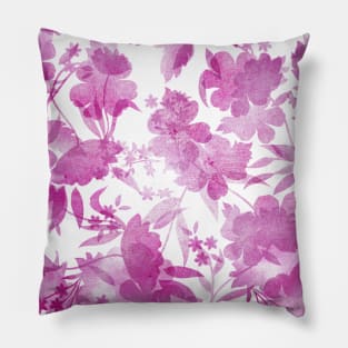 Watercolor Floral Pillow