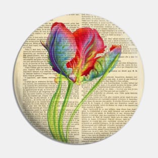 Botanical print - Tulip Pin