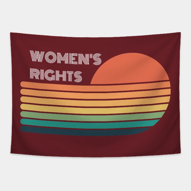 Women's Rights t-shirt Tapestry by Live Loudly Today