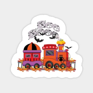 Boo Boo Halloween Train Magnet