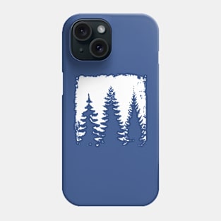 Forest silhouette Phone Case