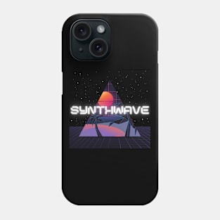 Synthwave Triangle Desert Phone Case