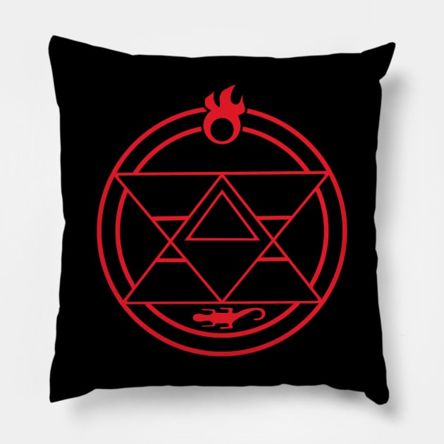 FMA Flame Pillow by CassiTees