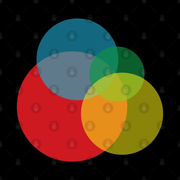 Colorful circles by SAMUEL FORMAS