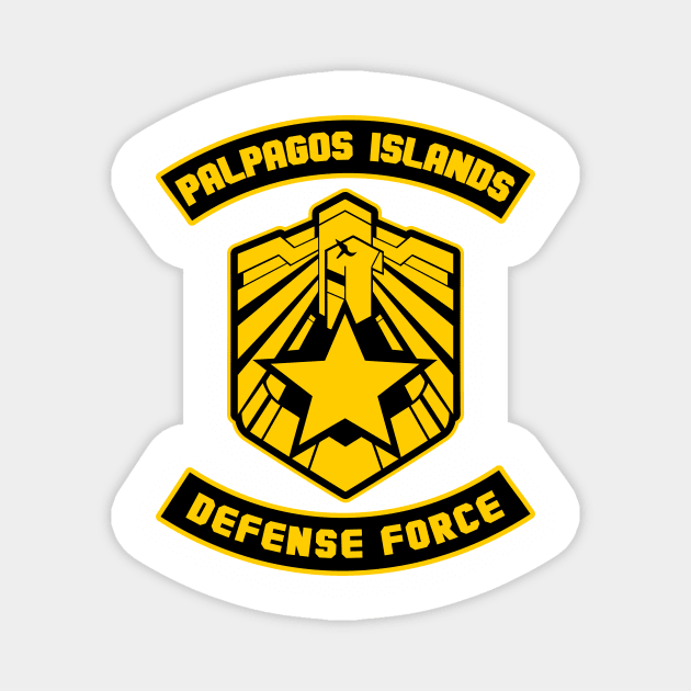 Palpagos Island's Defense Force Magnet by Vault Emporium