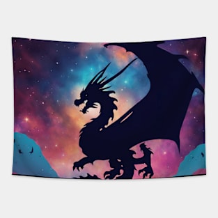 Dragon’s Night Sky Tapestry