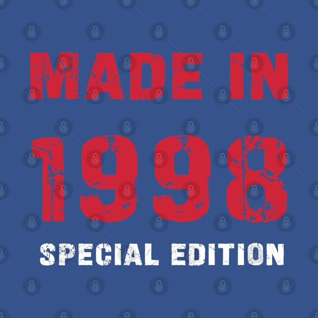 Made In 1998 - 25 Years of Happiness by PreeTee 