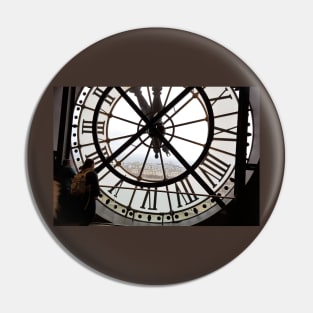 Paris Orsay Museum Clock Pin