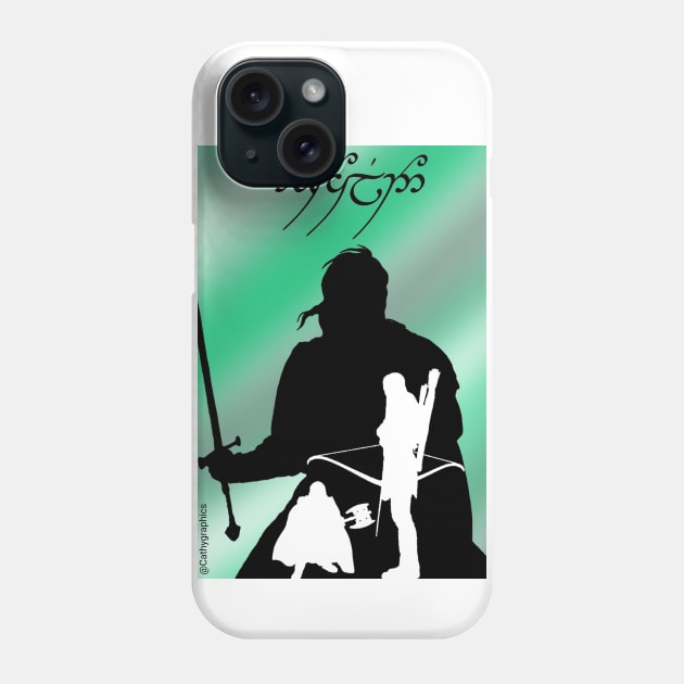 Caballero Phone Case by CathyGraphics