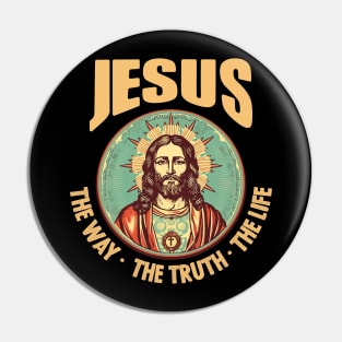 jesus the way the truth the life Pin