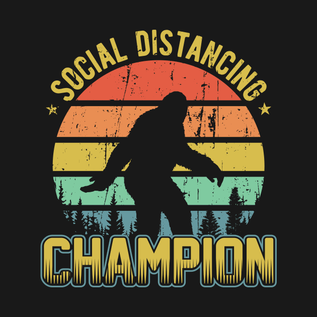 Social Distancing Champion by CHROME BOOMBOX