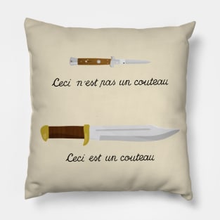 Crocodile Magritte Pillow