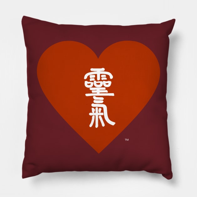 Reiki Love, Root Chakra Pillow by Heart_Creations