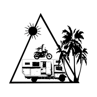 the camping triangle T-Shirt