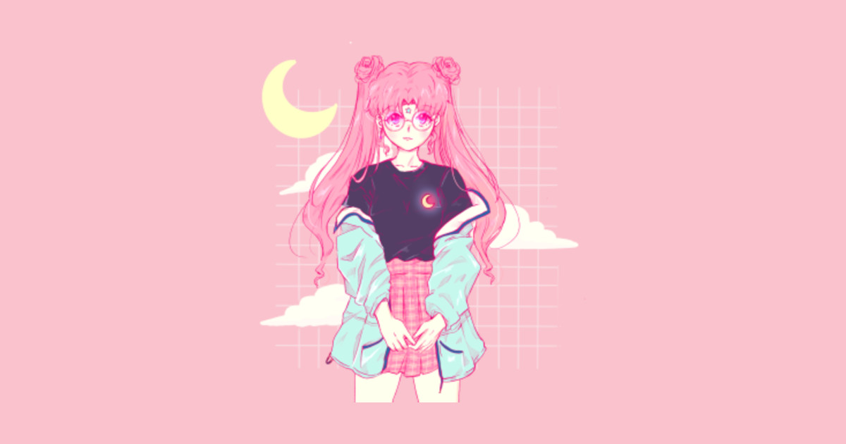 aesthetic sailor moon sailor moon sticker teepublic