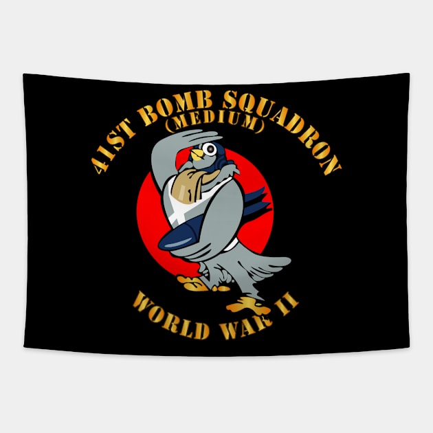 41st - 827th Bombardment Squadron - WWII Tapestry by twix123844