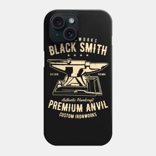 Blacksmith and Anvil Phone Case