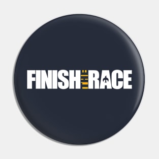 Finish the Race Pin