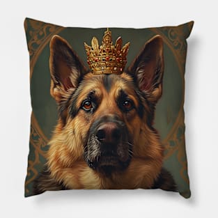 German Shepherd The King Pillow