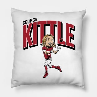 George Kittle Caricature Pillow