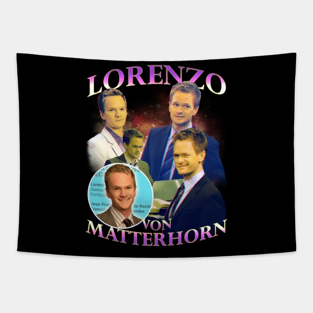 Lorenzo Von Matterhorn Bootleg Tapestry by RetroVania