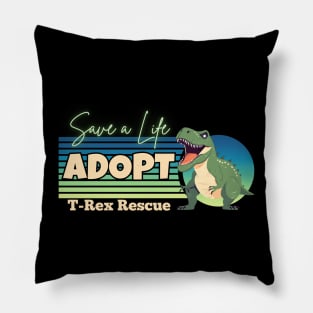 T-Rex Rescue Pillow