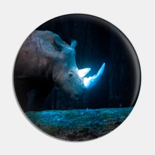 Rhino glow Pin