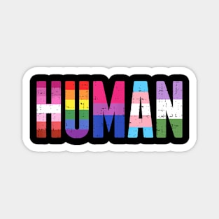 Human Lgbtq Gay Pride Ally Equality Magnet