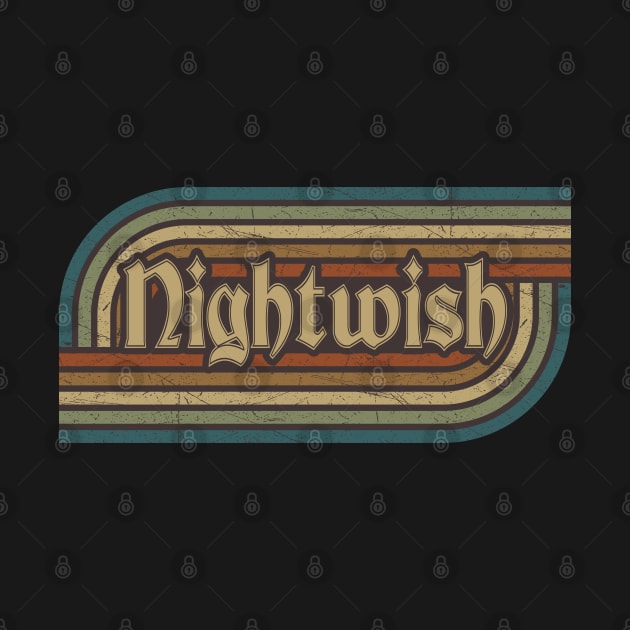 Nightwish Vintage Stripes by paintallday