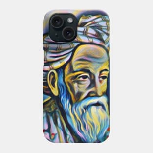 Omar Khayyam Portrait | Omar Khayyam Artwork 12 Phone Case