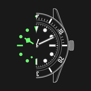 Divers Watch Day and Night T-Shirt