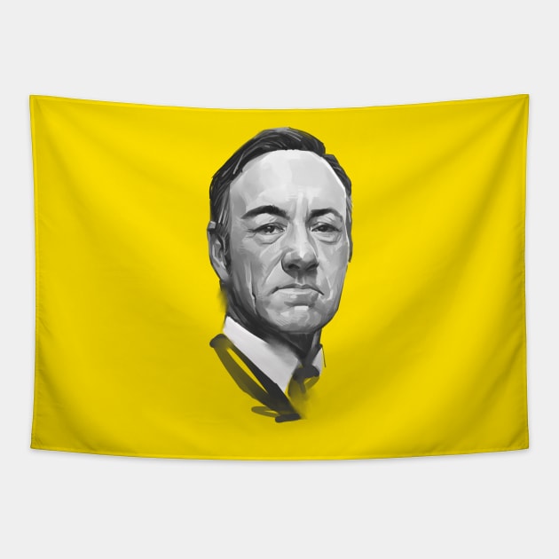 Francis Underwood Tapestry by mangbo