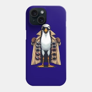 Funny Snazzy Seagull Sunglasses Dealer Seller Beach Phone Case