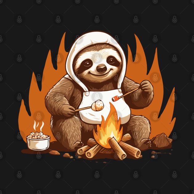 Campfire Sloth by Clouth Clothing 