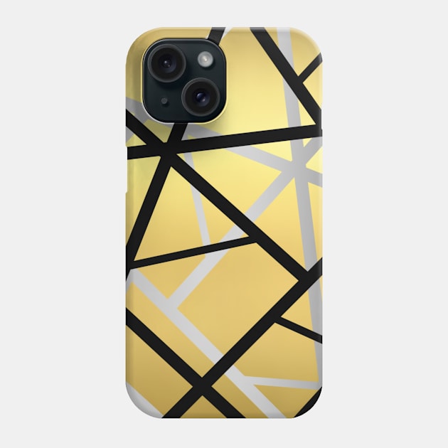 Gold/Silver/Black Pattern Phone Case by Designs_by_KC