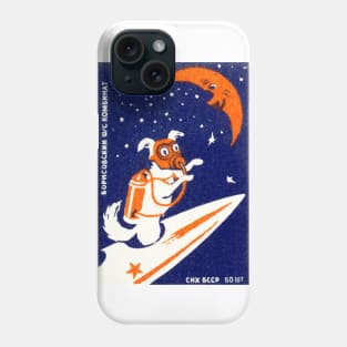 1957 Laika, Space Traveling Dog Phone Case