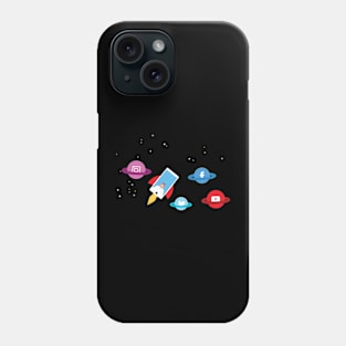 Social Media Galaxy Phone Case