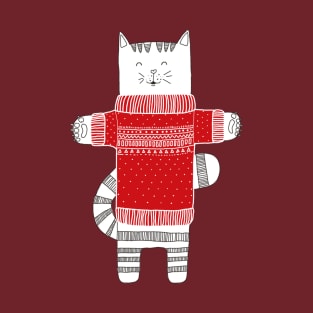 Christmas Cat T-Shirt