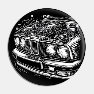 E30 Art Pin