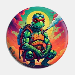 Ninja Turtle with smoke Pin