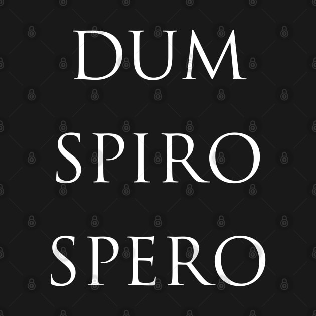 Dum Spiro Spero Latin Quote by Scar