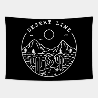 Adventure Desert Line Tapestry