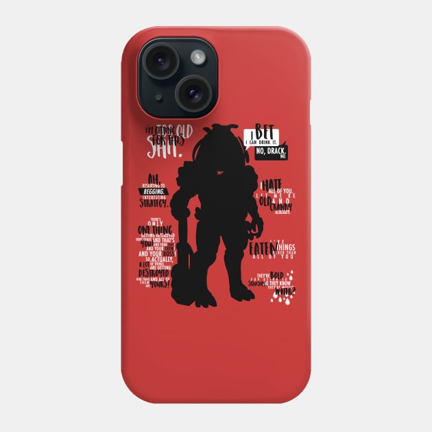 Mass Effect - Namor Drack Phone Case by firlachiel