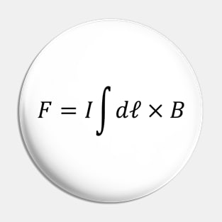 Laplace Force Of Electromagnetism Pin