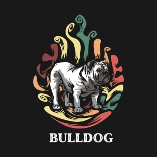 Bulldogs | Retro design for Dog Lovers T-Shirt