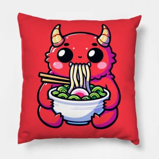 Space Demon Ramen Pillow