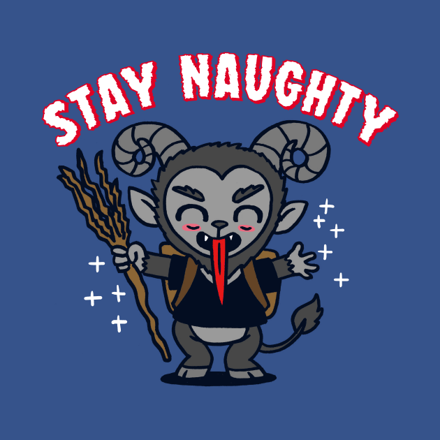 Funny Cute Merry Krampus Christmas Funny Meme Gift by Keira's Art