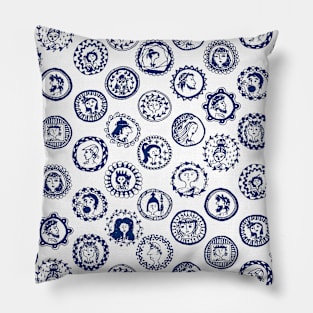 Fantasy coins Pillow